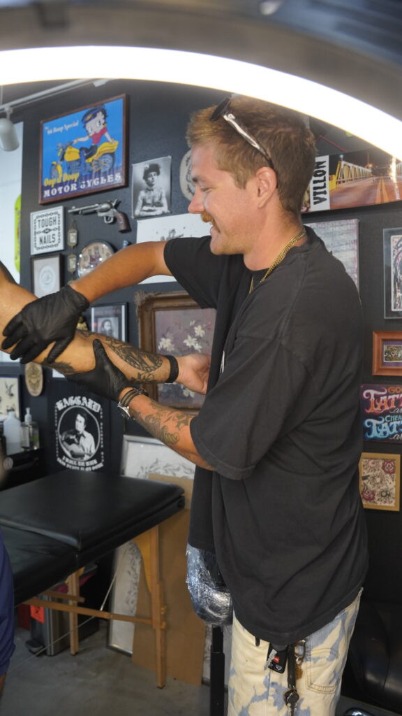 sam gill tattoos