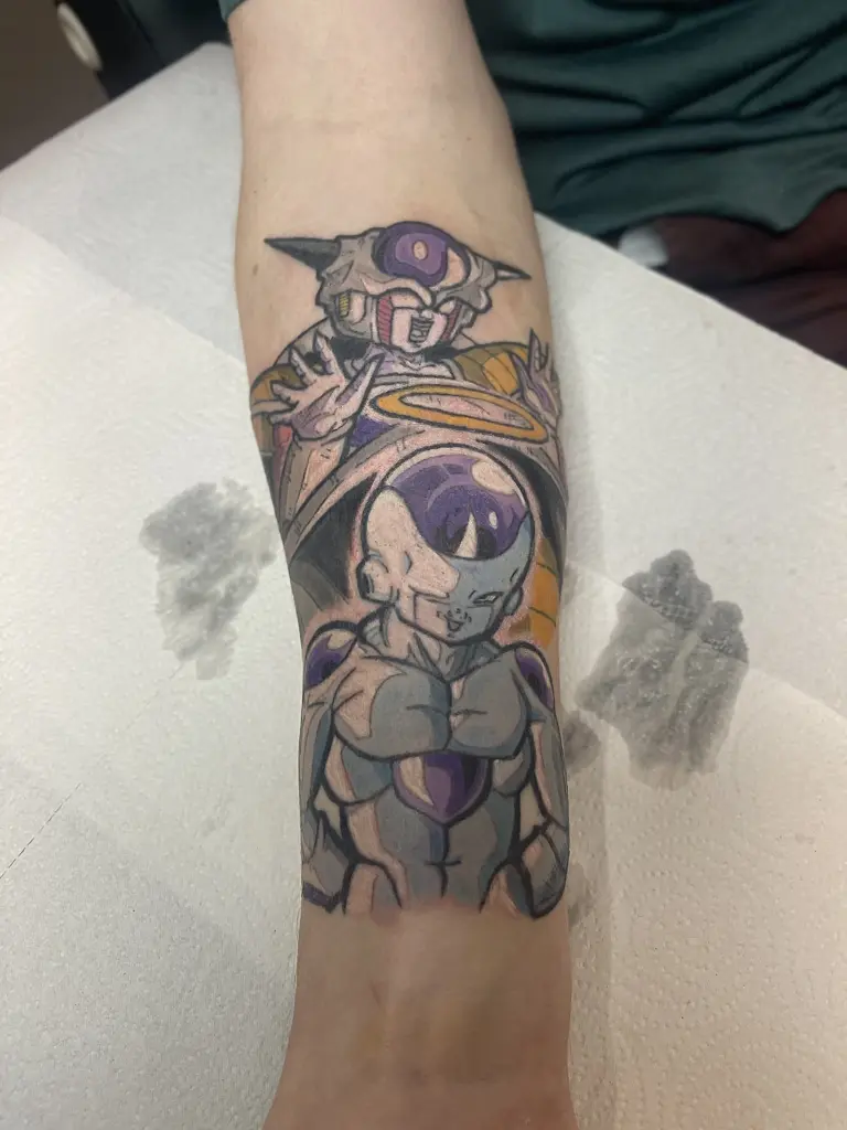 frieza tattoo