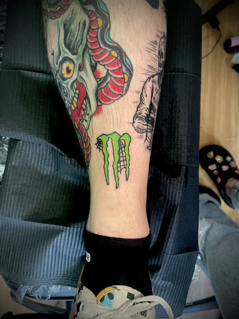 monster tattoo