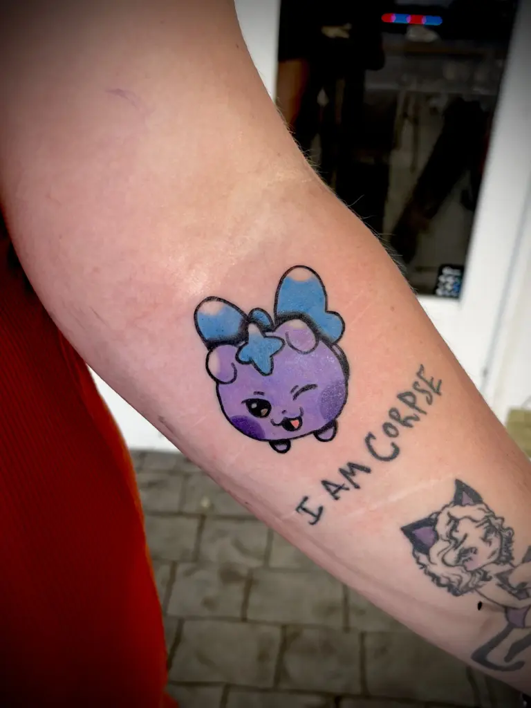 pokemon inspired tattoo