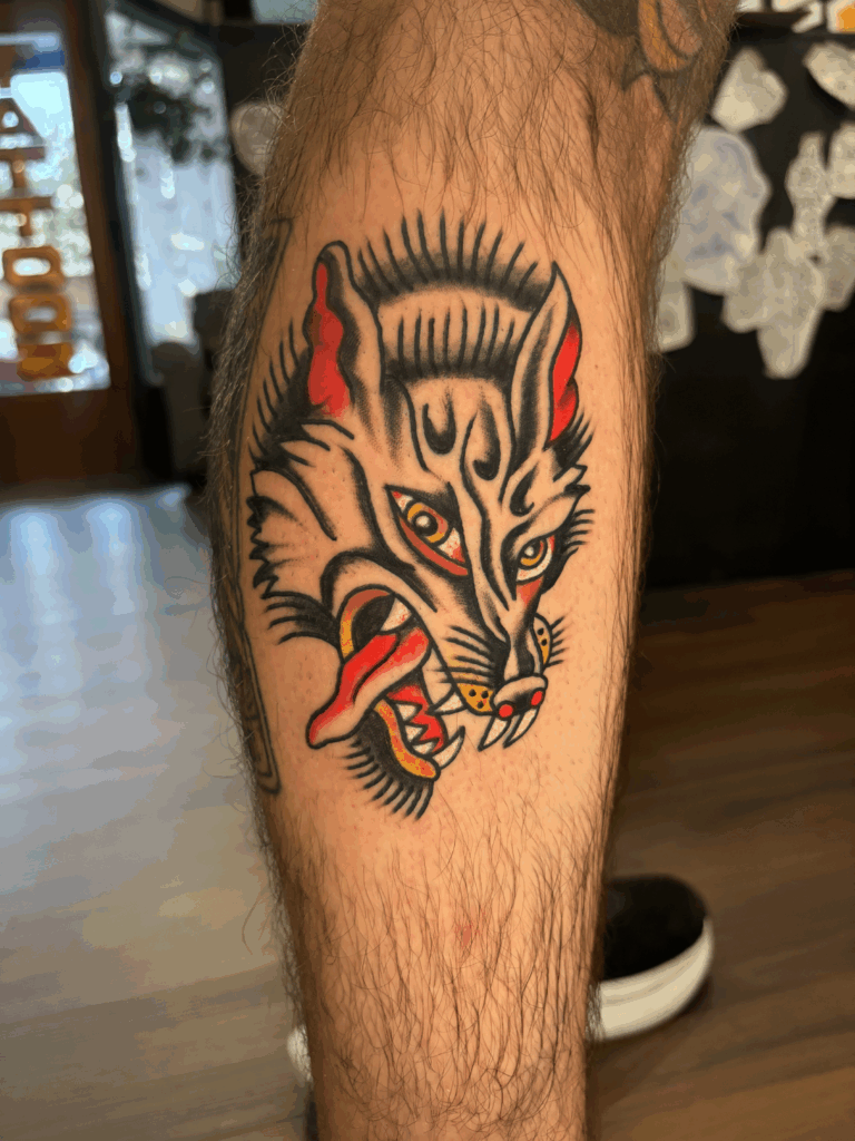 wolf tattoo