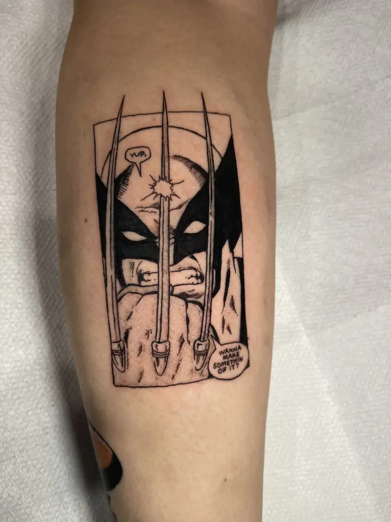 wolverine tattoo